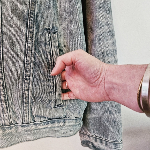 Evil Eye Jean Jacket - Picture 7 of 7